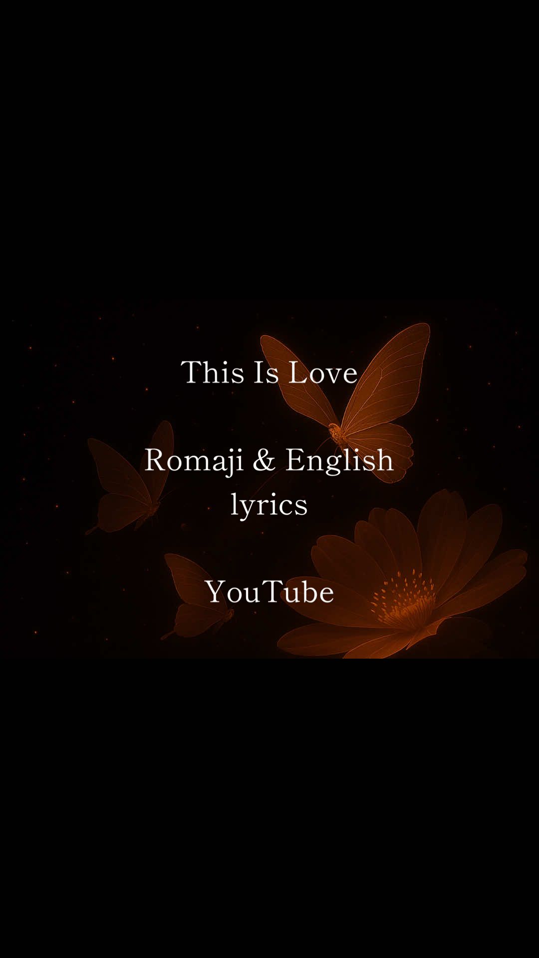 🎧 This Is Love  Romaji & English lyrics versions are now on YouTube! ▶️ Link in bio  #ThisIsLove #LyricsVideo #YouTube #kami_xxvoice #naosync