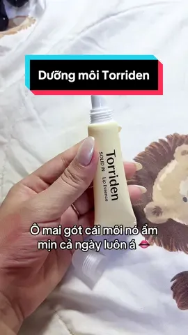 Một em dưỡng môi siêu hot về độ mềm, mướt #torriden #duongmoitorriden #duongammoi #skincare #skincareroutine 