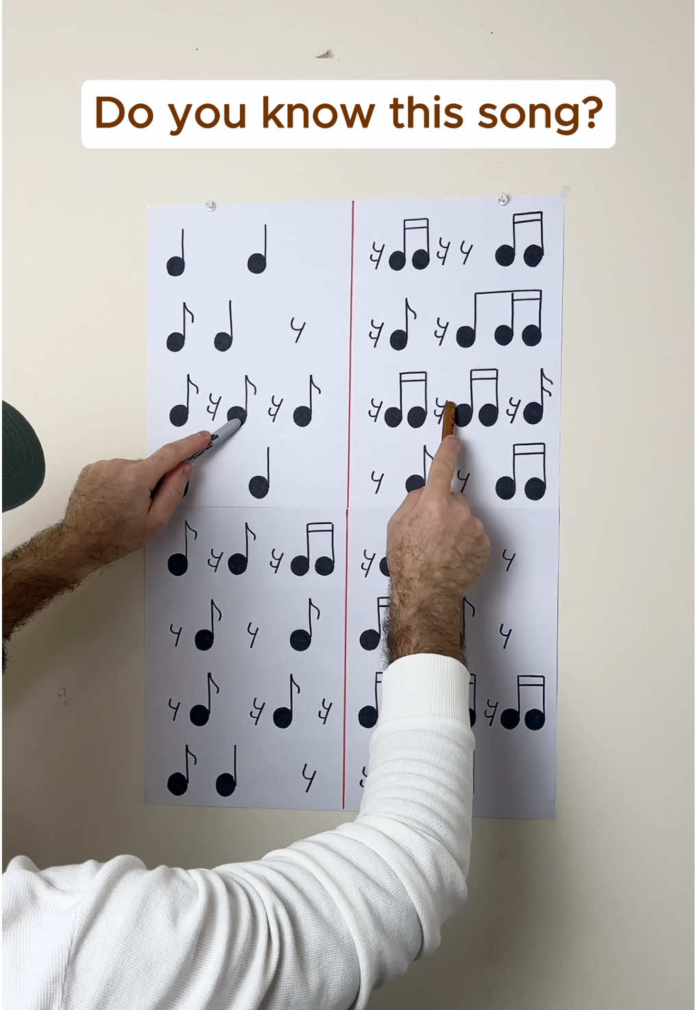 Guess the song by rhythm😏 #music #rhythm #musiclesson #musictutorial #learnmusic