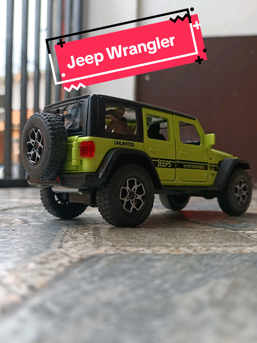 Jeep Wrangler Alloy Car Diecast 1:32 #jeepwrangler #ToyBuddiez #toysforkids #diecast #foryoupage 