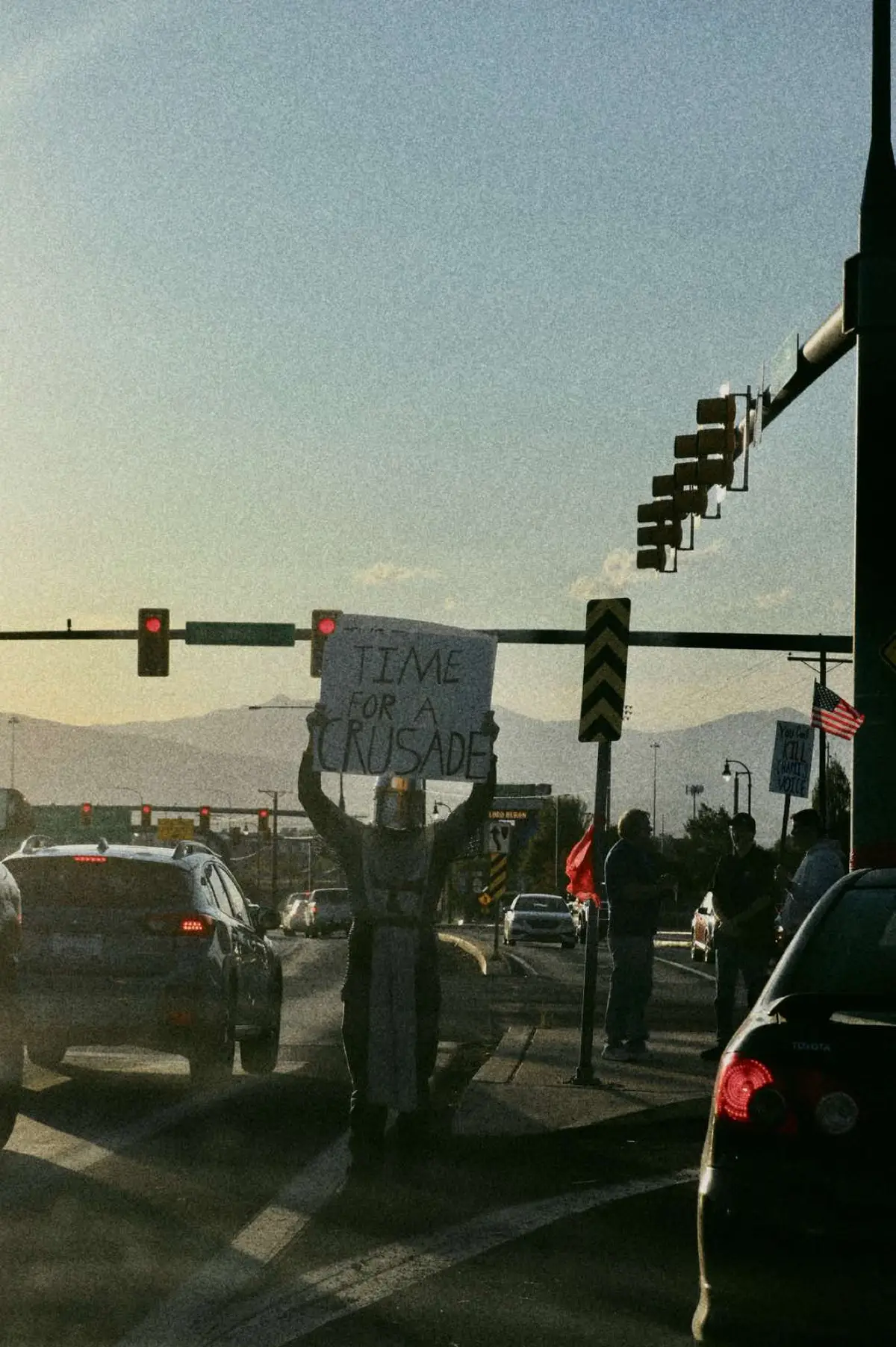 it’s still hard to believe this is a real moment in time, happening in my backyard. that i was there to witness a moment that is an inflection point in world history. hard to comprehend really. #ripcharliekirk #charliekirk #utah #fyp 