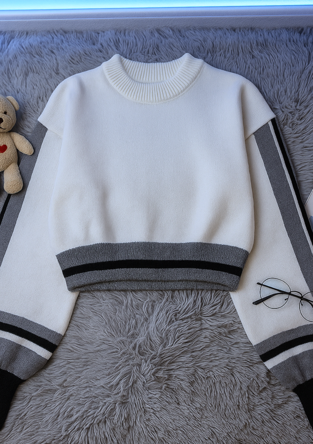 Mumpung lagi promo guys 😍✨#AtasanWanita #OOTDRemaja #BajuCewekMurah #VneckTop #AtasanRib 