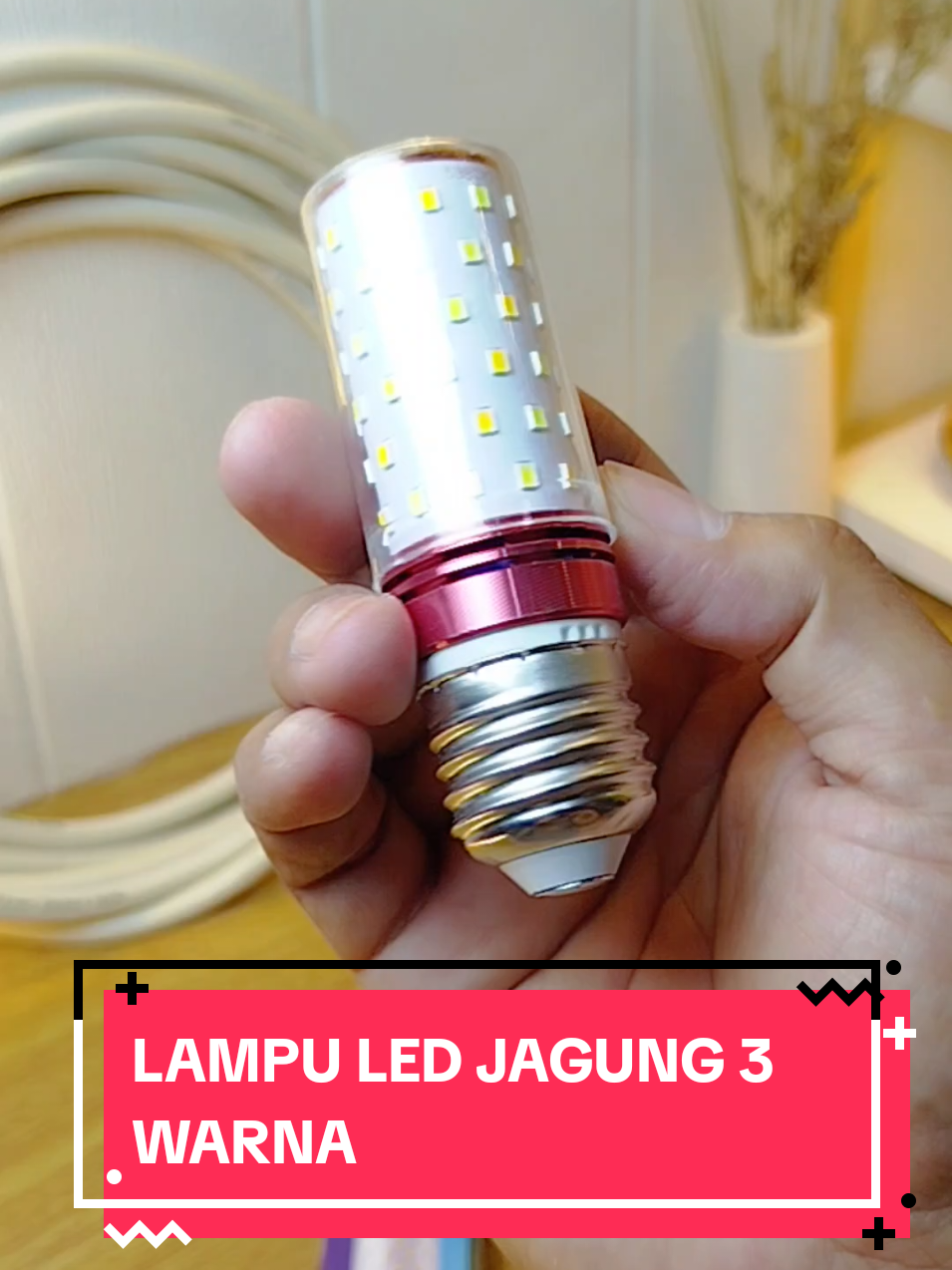 Lampu LED Jagung 12W–16W 3 warna bikin ruangan makin estetik dan serbaguna. Bisa dipakai untuk plafon, dinding, atau lampu hias. ✔️ 3 pilihan warna (putih, warm, netral) ✔️ Hemat listrik & awet ✔️ Pilih fitting E27 biar pas di rumah 👉 Buruan cek out di keranjang pojok kiri bawah! #LampuLEDJagung #LampuJagung #Lampu3Warna #LampuEstetik #LampuPlafon 