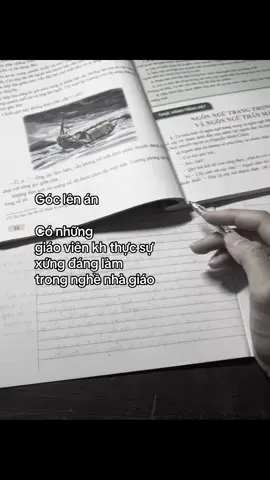 Cụ thể là GVCN(không phải giáo viên nào cx thế tui xui gặp phải) Một giáo viên chỉ bt chỉ bt lấy cái cớ đẹp mặt cho trường cho lớp nhưng thật sợ mặt đẹp lại là người giáo viên đấy,và cx là cái tính nhỏ nhen chỉ vì học sinh từ chức mà ghim,học sinh cx có cảm xúc kh phải con dối của giáo viên.chỉ vì là học sinh kh có quyền lên tiếng,một giáo viên nhưng thế mà muốn học sinh phải thế này thế kia,liệu học sinh có lòng, liệu người giáo viên đó có xứng đáng(điều mà giáo viên muốn có thật sự tốt cho học sinh!?)#cap #giaovien#GVCN#xh #xhtiktok 