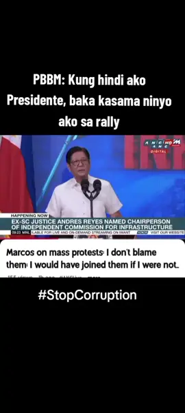 PBBM message on mass demonstration against corruption #fyppppppppppppppppppppppp  #trending  #viral  #StopCorruption  @everyone 