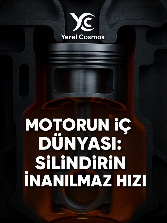 Bir motorun iç kesitini izlemek, mühendisliğin en etkileyici anlarından biridir. Silindirler, krank miline bağlı pistonlarla müthiş bir uyum içinde çalışır. Her yanma döngüsünde patlayan yakıt, pistonları yukarı-aşağı iter, bu enerji de krank miline aktarılır. Bu hareket öyle hızlıdır ki çıplak gözle takip edilemez. Motorun gücü ve dayanıklılığı, bu silindirlerin kusursuz senkronuna bağlıdır. İşte otomotiv mühendisliğinin sihri tam da burada gizlidir. --- #YerelCosmos #Motor #Mühendislik #Silindir #Piston 