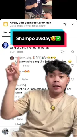 Buruan co skrg🥰#fyp #cendolcanel #awdayshampoo #shampoo 