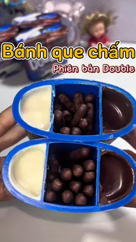 Bánh que chấm sốt 2 vị càng ăn càng cuốn #bánh #banhquechamsocola #anvat #anuong #xuhuong 