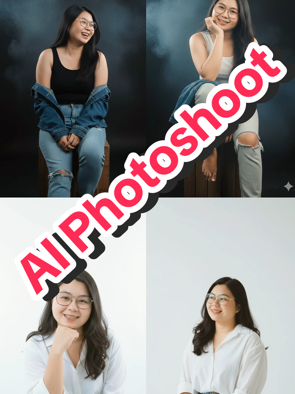 DIY Photoshoot. Thanks to Gemini AI Studio 😆 #AI  #GeminiAI #photoshoot #fyp #foryoupage 