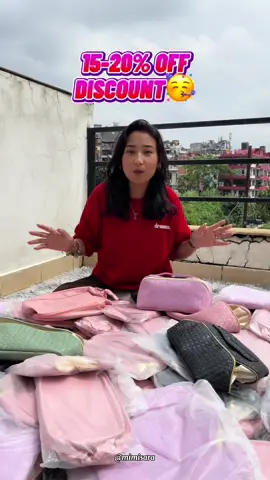 Dashain Travel Essential! ✨ 15–20% OFF on Mimísara’s Glam makeup pouch & Infinity Makeup Pouches 👜💄 ✔️ Spacious – fits skincare + makeup easily ✔️ Waterproof – no spills, no stress ✔️ Stylish with multiple color options 🎨 So girls, Dashain is here 🎉 … grab yours now from Mimísara! #DashainSale #MakeupPouch #TravelEssentials #Mimísara #BeautyOnTheGo #MakeupLovers #SkincareAndMakeup #WaterproofPouch #DashainDeals #TravelInStyle