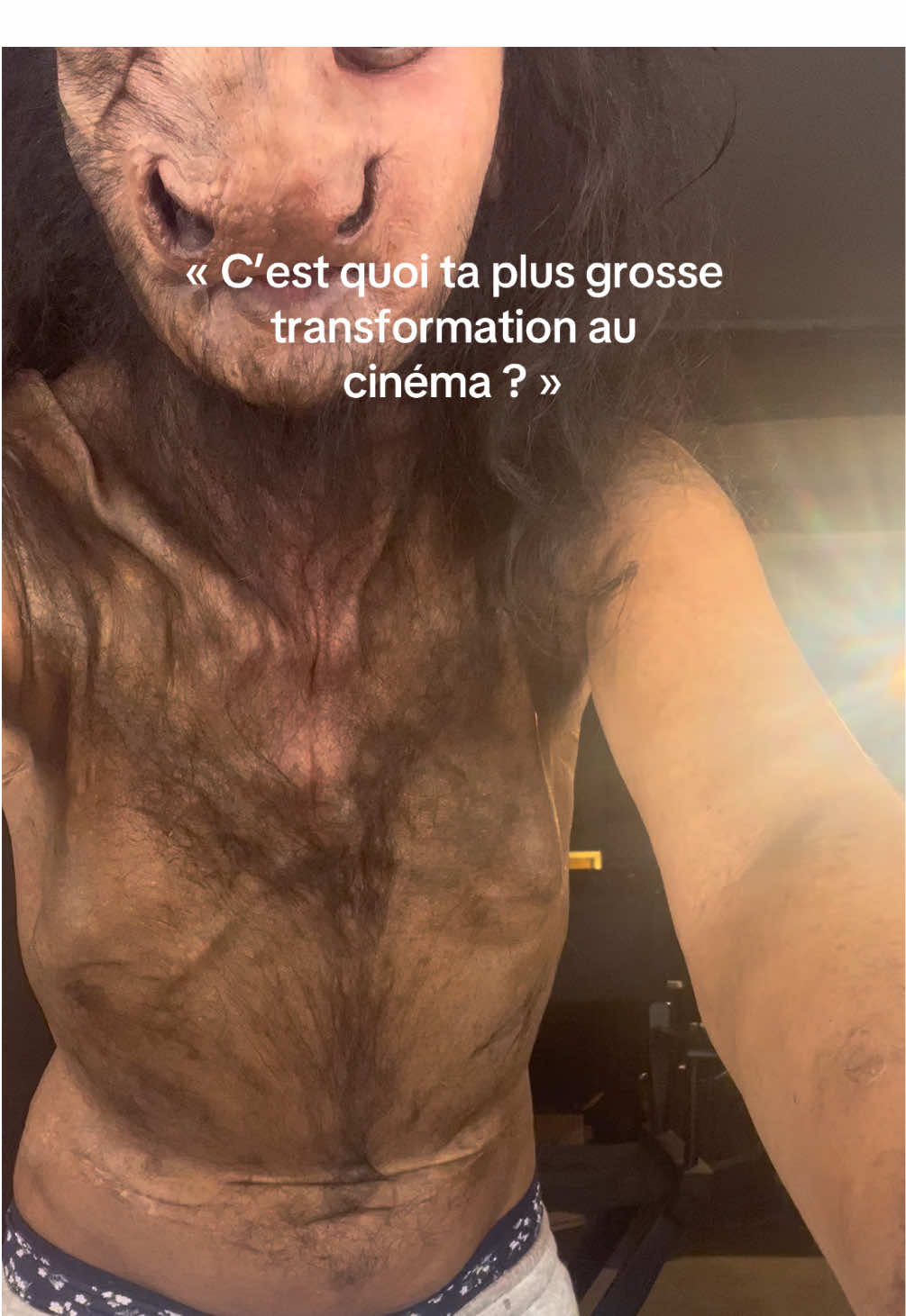 8h de maquillage pour être un taureau avec #atelier69 pour #animalelefilm 🤯🐂