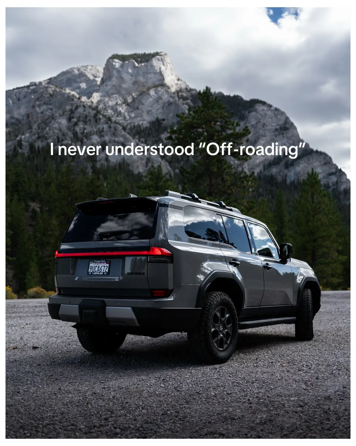 I’ve always been more into sports cars. I actually got this car for my fiancée, but now I want it 🤣 ___________________________________________________ #lexus #gx550 #fyp #offroad #overlanding 