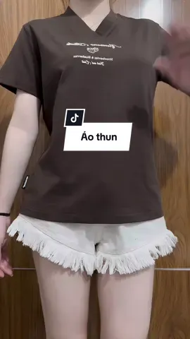 Áo màu nào cũng xinhh ghê #xuhuong #aothun #phoidoxinh 