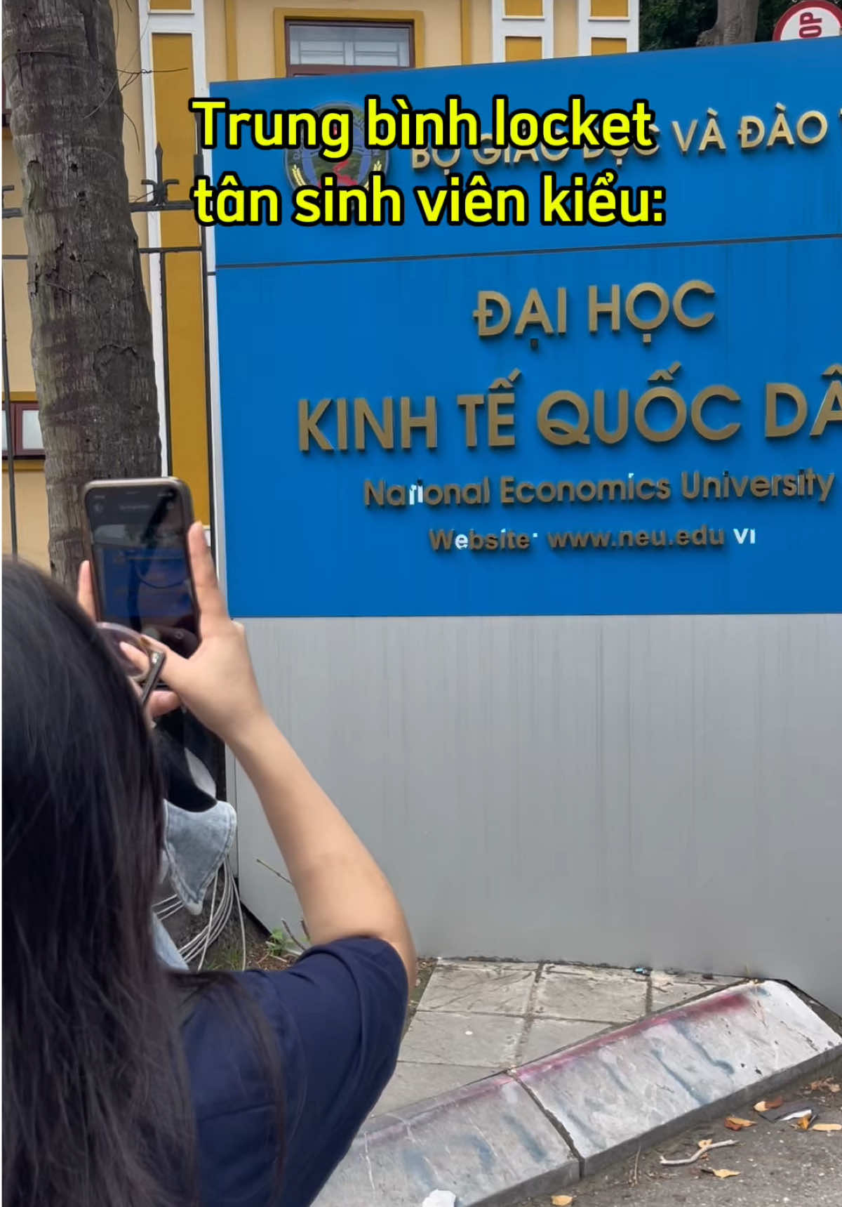 Trung bình locket tân sinh viên kiểu #fyp #hanoi #xuhuong #funny #fashion 