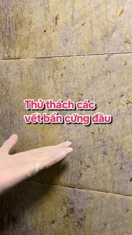 Điều gì xảy ra khi các vết bẩn cứng đầu được làm sạch? #cleanz #donnha 