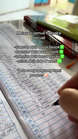 Cara mudah hitung total transaksi tinggal co buku ini ajaa✨ #transaksi #bukupenjualanpulsa #agenbrilink 