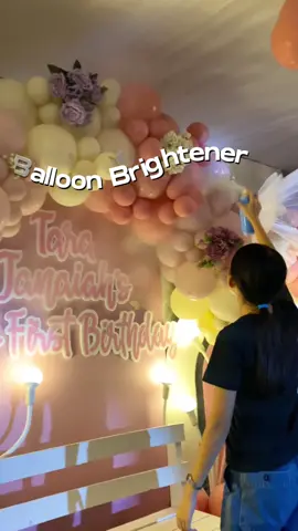 Mas shiny mas maganda!✨@D'friends Catering Services #fyp #balloonbrightener #catering 