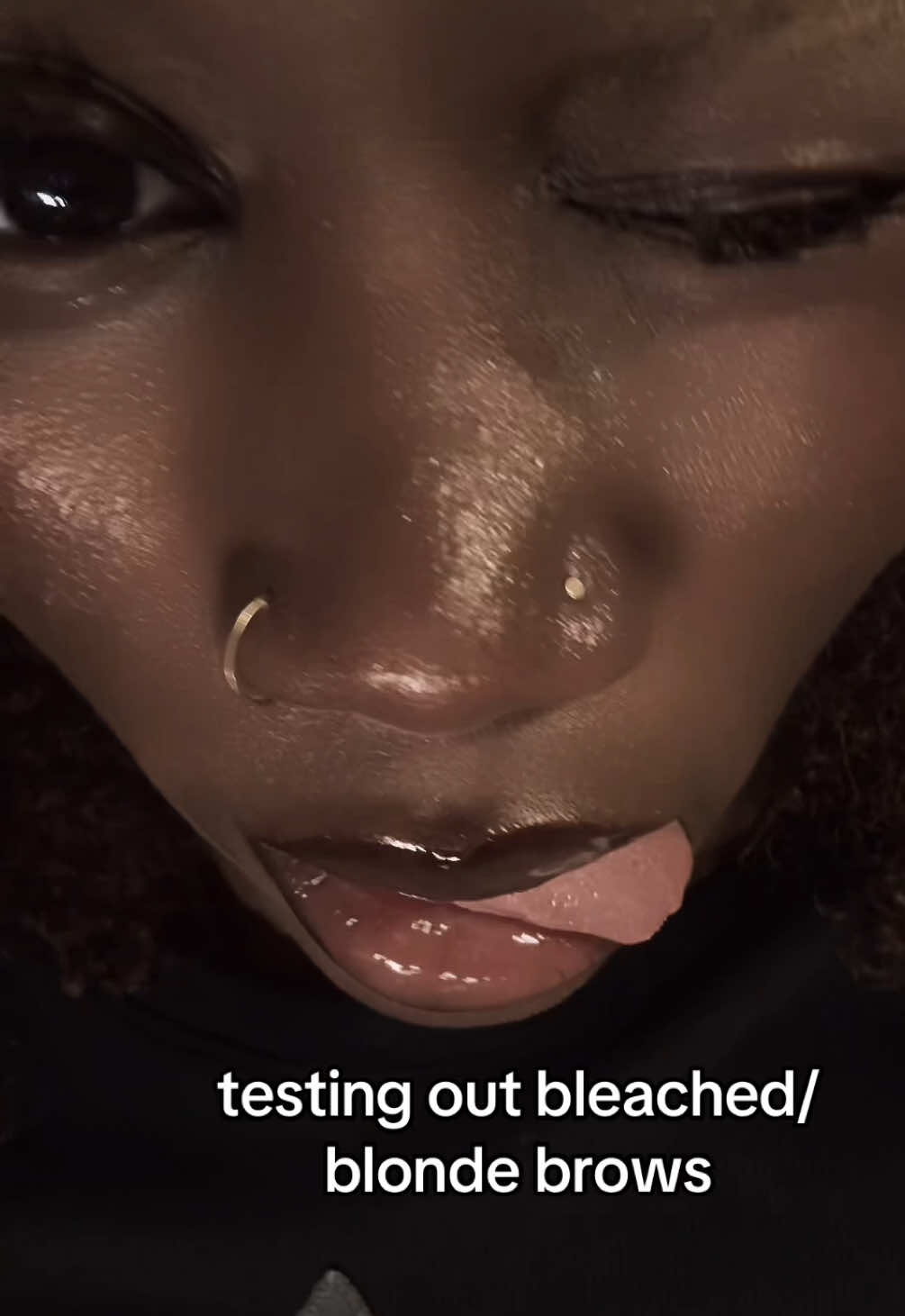 what do we think chat (I feel like a human cat) #fyp #bleachedbrows #blonde #altgirl #alternative ((repost cause the music timing was off and I couldn’t stand it 😀))