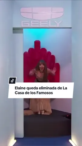 Elaine es la eliminada de La Casa de los Famosos. Una salida que nadie se esperaba 👀 CC: @lacasafamososmx #elaine #elaineharo #lacasadelosfamososmx #lacasadelosfamososmexico #eliminado 