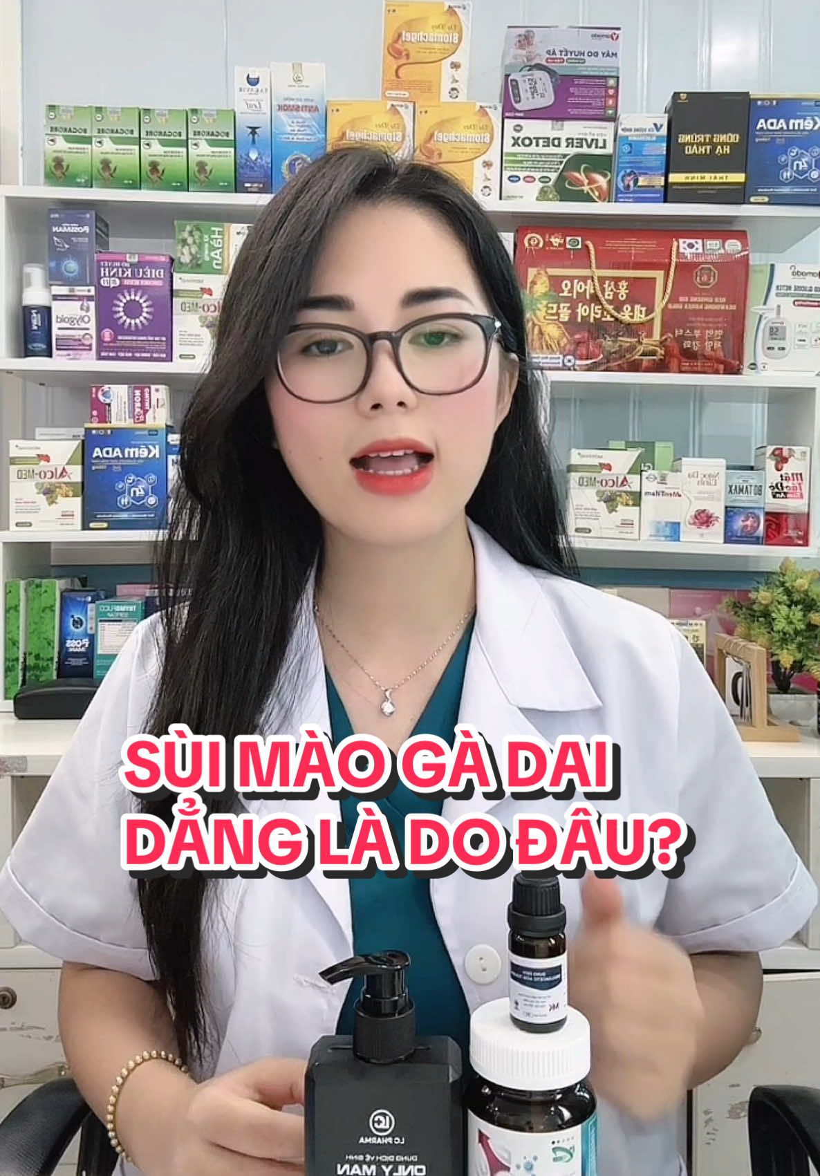 Sùi mào gà dai dẳng là do đâu? #dsanhhoa #suimaoga #namgioi 