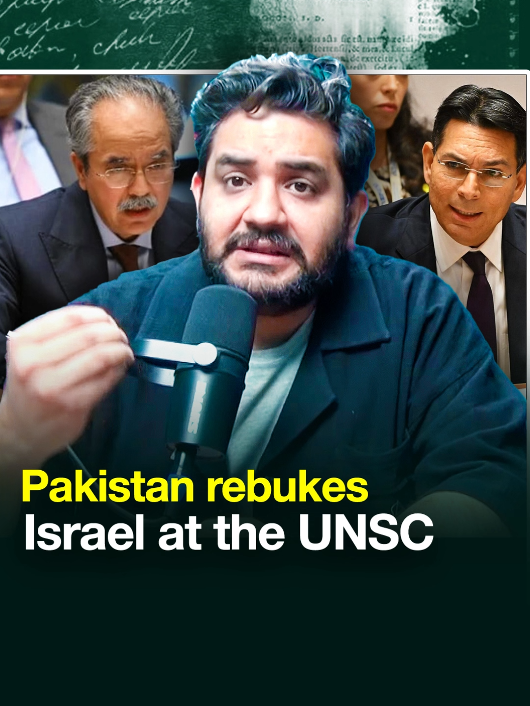 Pakistan rebukes Israel at the UNSC