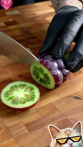 ASMR:cut a grape 🍇 #asmr #asmrsounds #cut #fruit #grape 