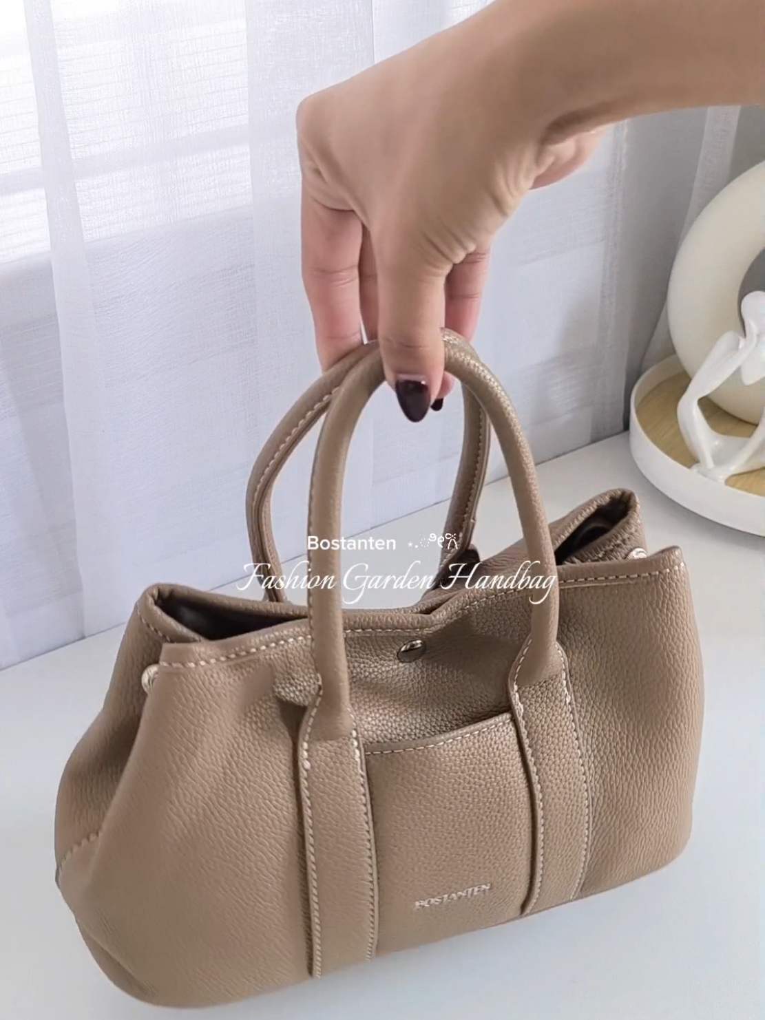 my current everyday bag 🤎 #bostanten #bostantenbag #bag #everydaybag 