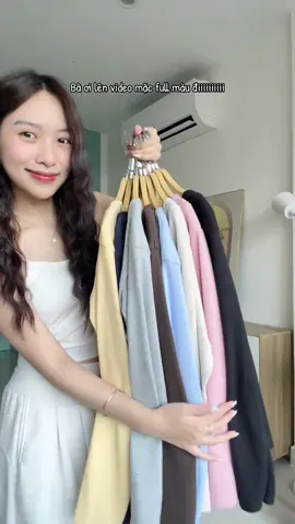 HN248/ Áo khoác cardigan trơn nhiều màu. #aokhoac #hanquoc 