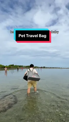 Breathable pet travel bag carrier, madadala na si furbaby every outing 🐶 #dogsoftiktok #petbagcarrier #pettravelbag #dogbagcarrier #fyp 