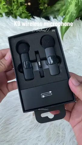 K9 wireless microphone  Perfect for content creator vlogging/etc#k9wirelessmicrophone  #foryoupage 