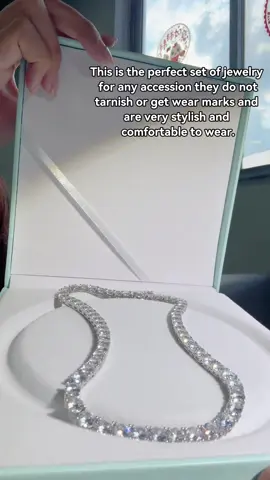 #tennisnecklace #diamond #jewelry #luxury #fyp #giftready 