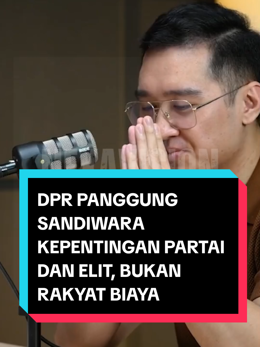 Rakyat yang mana? mengapa aspirasi kita sering kalah dengan kepentingan sponsor di senayan #podcast #tranding #viral #nexavision #fyp 