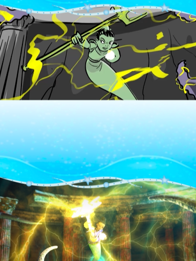 From sketch to screen, watch the magic come to life! ✨🌊 Dive behind the scenes of Mermaid Magic with us! #mermaidmagic #mermaid #netflix #netflixseries