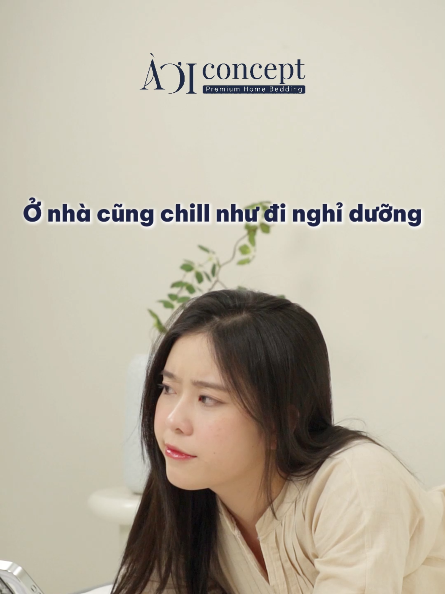Ở nhà cũng chill như đi nghỉ dưỡng – chỉ cần thay combo 3 Tencel 60s từ À Ơi  #aoiconcept #tuhaohangviet #hangvietvuonminh #changagoi
