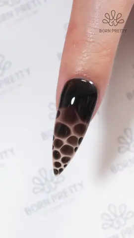 Get ready cuz crocodile nail trend is about to make a strong comeback.🐊😘🍂 Using #bornpretty 🖤Color Gel Polish CG001 (55845) 💅8 in 1 Builder Gel Clear (58780) Tap the link in my bio or visit bornpretty.com to get same nail supply🥰 #nailart #nailsdesign #gelnails #naillove #ombrenails #fallnails #nailsartvideos #nailtutorial #nailswag #allshineonme #nailgel #nailtutorials #fypシ 
