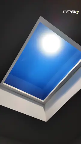 YuerskyT sun skylight#인공 #창문 #yuersky #yuerskylight #artificialskylight #skylight #ledlights 