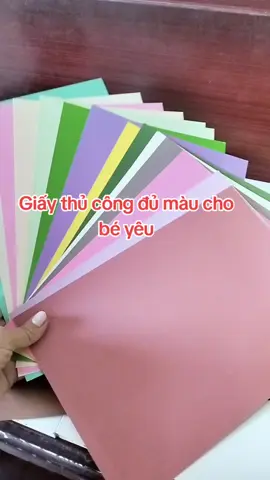 Vào năm học nhu cầu mua đồ dùng, dụng cụ học tập cho con nhiều.Shop đã sẵn giấy màu cho các bạn bé thoả sức sáng tạo rồi nhé#giaymau #giaymauthucong #vanphongpham #dodunghoctap #giaythucong @Ngan Khanh shopping @Ngan Khanh shopping @Ngan Khanh shopping 