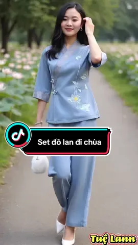 Sét đồ lam đi chùa thanh lịch #tuelann #dolam #dolamnu #dolamdilechua #xuhuongtiktok  @Tuệ Lann  @Tuệ Lann  @Tuệ Lann 