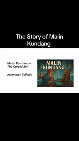 The Story of Malin Kundang #englishlearning  #englishreading 