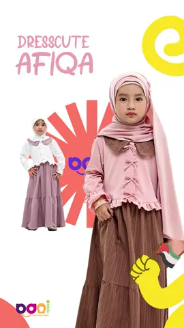 Casual look tapi super comfy 💙 cocok buat main & belajar bareng teman!🌻✨ Cek koleksinya di keranjang yaa🛍‼️ #Banibatuta #dressanak #fypシ゚ 
