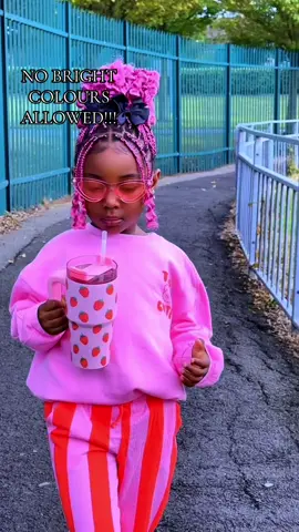 But who doesn’t like bright colours?😒😒.  #kidsfashion #outfitinspo #fyp #braidsqueen #tiktokmakemefamous 