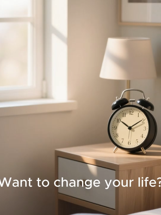 “Want to change your life? Start with your mornings.” Your alarm clock dictates your energy. If you start your day by scrolling through your phone, you're giving your day away to others. 💡 Simple routine: 👉 Drink a large glass of water as soon as you wake up. 👉 Write down your intention for the day. 👉 Move your body for 5 minutes. It changes everything. A controlled morning = a transformed day. #LifeHacks #SelfGrowth #KeepGoing #SmallWins