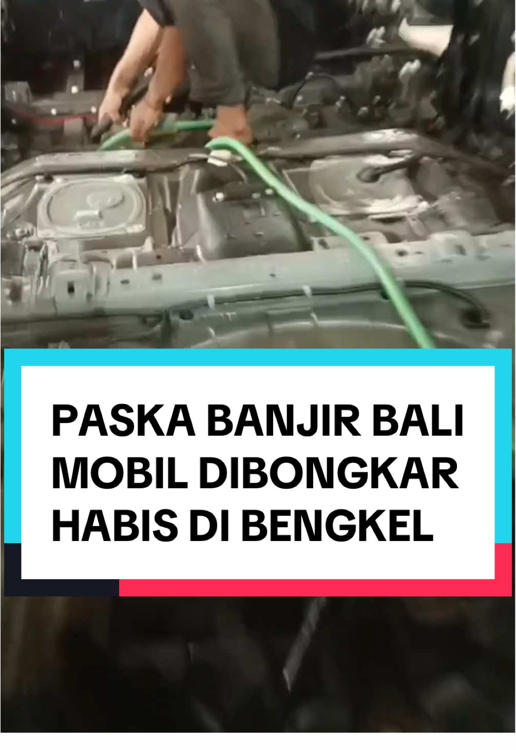 Paska Banjir Denpasar Bali mobil dibongkar habis di @Dokter Mobil Bali dari mesin, interior, semua deh #doktermobilbali #banjirbali #banjirdenpasar #modalkontendoang #bengkelbali 
