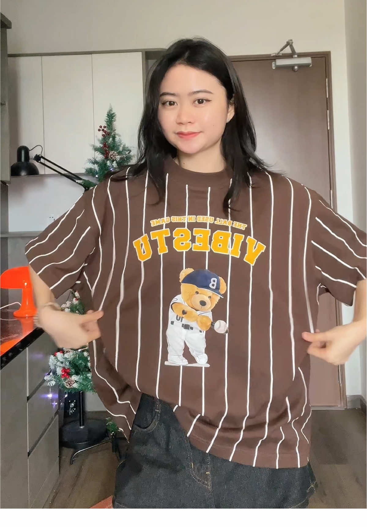 Áo sọc dọc #aothun #viral #thoitrang 
