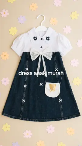 #bajumurah #stelananakperempuan #bajucantik #dressanak #gaunanak 