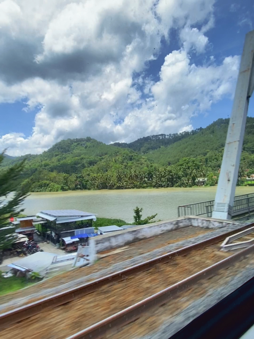 Melihat keindahan sungai serayu dari kereta Sawunggalih. #sungaiserayu #sawunggalih #keretaapi #kai #keretaapiindonesia 