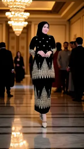 Setelan Baju Kurung Melayu Bordiran Annisa Tunik Panjang dengan Rok Satin + Free Hijab dari PUSAT KEBAYAKU - Tangan, Motif, Dress Kebaya Wanita Kondangan Wisuda #setelanwanita #batik #kebaya #kebayawisuda #ootdfashion 