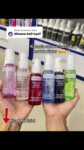 Membalas @danu  Bisa langsung checkout.  Rahasia rambut halus, sehat & mudah diatur walaupun sering 🥰😍🫶🏻 #fypage #fyp #silkorovitaminrambut #silkoro #haircare 