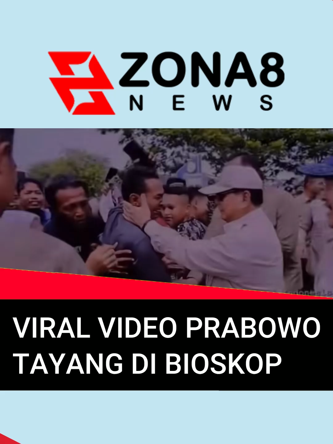 Viral! Video program pemerintah tayang di bioskop #prabowo