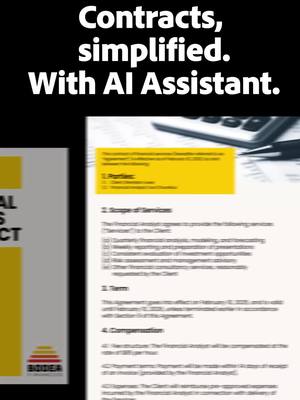 Simplify contracts with Acrobat.